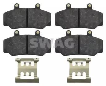 Комплект тормозных колодок, дисковый тормоз SWAG купить